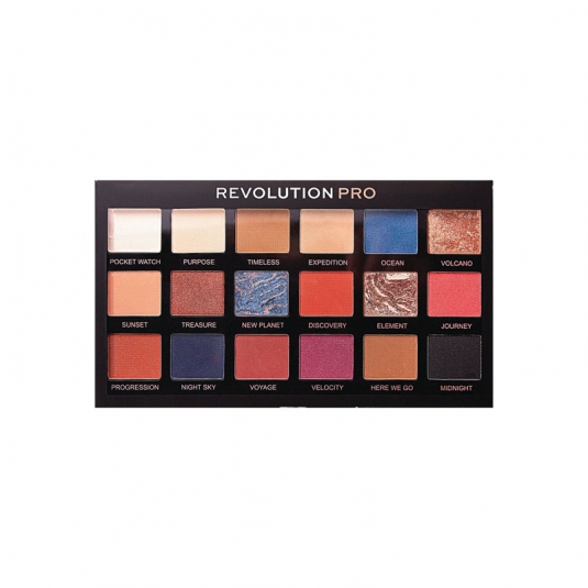 Makeup Revolution Pro Regeneration Palette Trends Azure