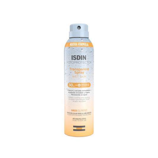 Isdin Fotoprotector Transparent Spray Wet Skin SPF 30