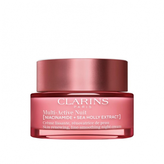 Clarins Multi-Active Night Cream NIACINAMIDE + SEA HOLLY EXTRACT Dry Skin